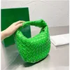 Otros bolsos Diseñador de lujo Shoder Bolsos para mujer Bolso de embrague tejido grande Cartera de cuero genuino Bolso bandolera de moda para hombre Adolescente Jodie Dhvd2