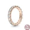 925 Sterling Silver Fashion New Fashion Ring Wime Wimestite Love Shining Star Women’s Highly Fashion Ring مناسبة لـ Pandora الأصلي ، وهي هدية خاصة للنساء