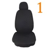 New Black Flax Car Seat Cover Four Seasons Universal Front Rear Back Backrest to Choose For Auto Chair Seat Cushion Protector Pad