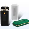 Marque plastique Fine fumée grossière 20 étui à cigarettes USB Rechargeable Ultra-mince briquet remplaçable fil de tungstène FRY2