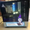 ウィンドウフィルムアニメステッカー PC ケース用漫画装飾デカールコンピュータシャーシコンピュータケースガラス DecorateEasy 取り外し可能防水 230707