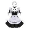 Other Festive Party Supplies Sweet Lolita Dress French Maid Waiter Costume Women Sexy Mini Pinafore Cute Outfit Halloween Cosplay Dh6Sd