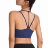 Chemises actives Sexy Plus Size Fitness Femmes Soutien-gorge de sport creux Top Séchage rapide Respirant Push Up Antichoc Running Sujetador Deportivo