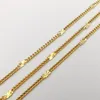 10meter Thin 1.5mm Strong Welding Cowboy Chain Jewelry Findings Marking Stainless Steel Golden Chains Fitting DIY Accessories