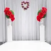 Kwiaty dekoracyjne Gałąź kwiatowa Ślubna sztuczna girlanda Ozdoba zewnętrzna Serce Sztuczna wisząca zieleń