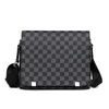 New handbags Men's bag cross-body bag designer shoulder Black color fashion classic retro briefcase high quality 9903