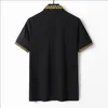 2023 New Men's Polo Shirt Short Sleeve T-shirt Loose Summer Solid Half Sleeve T-shirt Casual Men's Tops Asian Size M-3XL