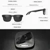 Sunglasses Original Brand Design Polarized For Men High Quality Square Sun Glasses Fashion Women Shades 30 Colors Choices 230707