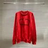 Sweater Erkek Moda Giysileri Tasarımcısı Yeni V Aile Mürettebat Boyun Örgü Jumpers Dışarı Külot rahat Baskı Unisex Uzun Kollu Üstler Elastik Yuvarlak Boyun Erkek Jumper Sweater