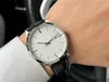 New Simple Fashion Optional Steel Straps And Straps Mens Watch Luxury Designer Watches Automatic Mechanical Watchs Gentleman Style No Box