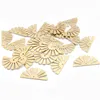 Charms 20-50pcs Brass Raw Texturizado Forma Semicírculo Meio Sol Círculo Pingente Para Brincos DIY Descobertas De Jóias Fazendo Acessórios