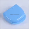 Andere Mondhygiëne Mix Kleuren Tandheelkundige Retainer Cases Container Plastic Opbergdoos Voor Accessoires Uit China Drop Delivery Gezondheid Bea Dhkcm