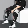 Mens Pants Cargo Y2K Harem Multi Pocket Trousers Loose in vandring Wide Vintage Joggers Street Korean Style Fashion Slacks S 230707