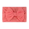 Sweat absorbing baby butterfly knot headband with large elasticity healthy and soft band baby solid color right angle rabbit ear knot skin friendly safe sd052 E23