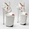 inches Sandals Peep cm Leecabe Toe High Heels Pole Dance Shoes Stripper Party Show Stage Platform Women K