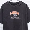 BLCG LENCIA 2023 Estate Nuovo 250g 100% Tessuto di Cotone T-Shirt Da Uomo Stampa di Alta Qualità di Colore Del Manicotto di Goccia Magliette Allentate Oversize top 202309