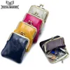 Royal Bagger Coin Purse for Women Small Clip New Retro Fashion Genuine Cow Leather Short Wallet Europe Style 2033