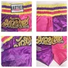 Herrshorts Barn Herr Kvinnor Muay Thai boxningsshorts MMA Broderi Sport Fitness Slåss Kickboxning Korta byxor Sanda Martial Arts Boxeo 230707