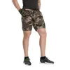 Men's Shorts 2023 Summer Camouflage Cotton Casual Mid-Waist Overalls Outdoor Loose Cargo