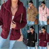 Damen Pelz Frauen Teddy Mantel Faux Sherpa Fleece Flauschige Strickjacke Vintage Revers Jacke Hohe Qualität Winter Warm