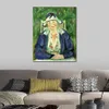 Modern Landscape Canvas Art Dame in Blau Edvard Munch Painting Hand Painted High Quality