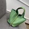 Borsa di nomi di marca originale di alta qualità originale Borsa da spiaggia grande borsa da spiaggia in pelle Pulnella Pulnere Borsa Spedizione Spedizione Gruppo a cesto vegetale