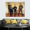 Modern Abstract Canvas Art The Four Sons of Dr. Linde 1903 Edvard Munch Handmade Oil Painting Contemporary Wall Decor