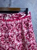 Designer-Damen-Shorts, vielseitig, Street Shoot, Altersreduzierung, 2023, Frühling und Herbst, neue bedruckte Baumwoll-Shorts