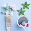Decorative Flowers 120 Pcs DIY Flower Torus Wedding Accessories Sepals Fake Calyxes Artificial Rose Receptacle Plastic