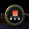 Arti e mestieri Medaglia commemorativa in metallo Dogecoin medaglia virtuale nuovo shib legna da ardere cane moneta sfida moneta