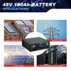 48V 100Ah 200Ah Lifepo4 batteripaket 4S100A Inbyggd BMS Grade a Cells 6000 Cykel 32 Parallell 48V 70Ah Litiumbatteri INGEN SKATT