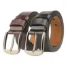 Belts Men's Coffee Black Large Size Plus Belt Vintage Special Long Male Cowhide Leather Pin Buckle