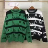 Ba tröja man designer hoodies womens mens jumper tröja kappa rund hals långärmad utomhus casual gata mode älskare grossist shoodie tröja storlek s xxl