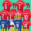 23 24 ATLサッカージャージMEMPHIS AZPILICUETA 2023 2024 COREA CAMISETA SHIRTS KIDS GRIEZMANN 4th Away R. De Paul Carrasco 120th Anniversary Atletico Madrids