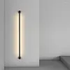 Wandlamp Moderne Led Strip Lampen Eetkamer Slaapkamer Kasten Living Iron Art Home Decor Nordic Lichtpunt
