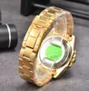 Designer de luxo relógios masculinos de negócios de alta qualidade Automático safira 2813 Movimento 904L Pulseira de relógio de aço inoxidável Verde mostrador preto à prova d'água