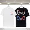 High Quality Summer Mens Women Designers T Shirt Man Womens Tshirt with Loewees Letters Print Short Sleeves Shirts Men Loose Oversize Luxury