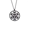 Pendant Necklaces Metatron's Cube Gold Silver Plated & Pendants Jewellery