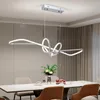 Lustres pendentes modernos lustres de LED prateados/ouro adequados para jantar em ambientes internos, bar, cozinha, iluminação brilhante, decorativos, pendurados