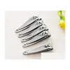Nail Clippers Factory Price 5000Pcs/Lot Stainless Steel Clipper Cutter Trimmer Manicure Pedicure Care Scissors Tools Drop Delivery H Dhs6F