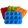 Stampi da forno Stampo in silicone da 12 tazze Muffin Cupcake Pan Antiaderente Lavabile in lavastoviglie Adatto al microonde #1