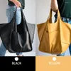 Borse da sera Designer Aspetto in metallo invecchiato Luxury Pu Leather Shoulder Casual Soft Large Capacity Tote Women Handbags Retro Big Shopper Purses