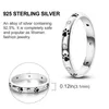 Bague en argent sterling 925 pour femme, nouvelle mode, bague simple pour femme, bague empilable en zircon étincelant, adaptée à l'original Pandora, un cadeau spécial pour les femmes.