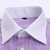 Męskie koszule klasyczne francuskie spinki do mankietów koszula marka formalne dla mężczyzn z długim rękawem Camisa Masculina 230707