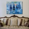 Arte Figurativa Abstrata em Tela Red House and Spruces Edvard Munch Painting Hand Painted Modern Wall Decor