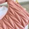 Sacs de soirée en cuir de créateur de femmes sacs à main d'embrayage crossbody, tempérament la mode de pli classique de la charmante dame, 5 couleurs avec boîte