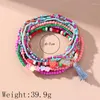 Bracelets de cheville 12 pièces ensemble perlé pour les femmes plage cheville jambe Bracelet à la main bohème pied chaîne Boho bijoux sandales cadeau