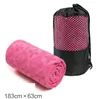 Prime quality Microfiber yoga blankets towel Portable Outdoor camping Beach Picnic blanket mat Towels