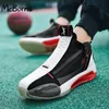 Boots Big Size Basketball Shoes for Men Air Damping Sports Cushion Sneakers Mesh Trainers