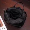 Mochila de couro de alta qualidade feminina bolsa de ombro multifuncional mochila de viagem escolar para meninas mochila Mochila